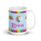 Unicorns and Rainbows Knitting Mug